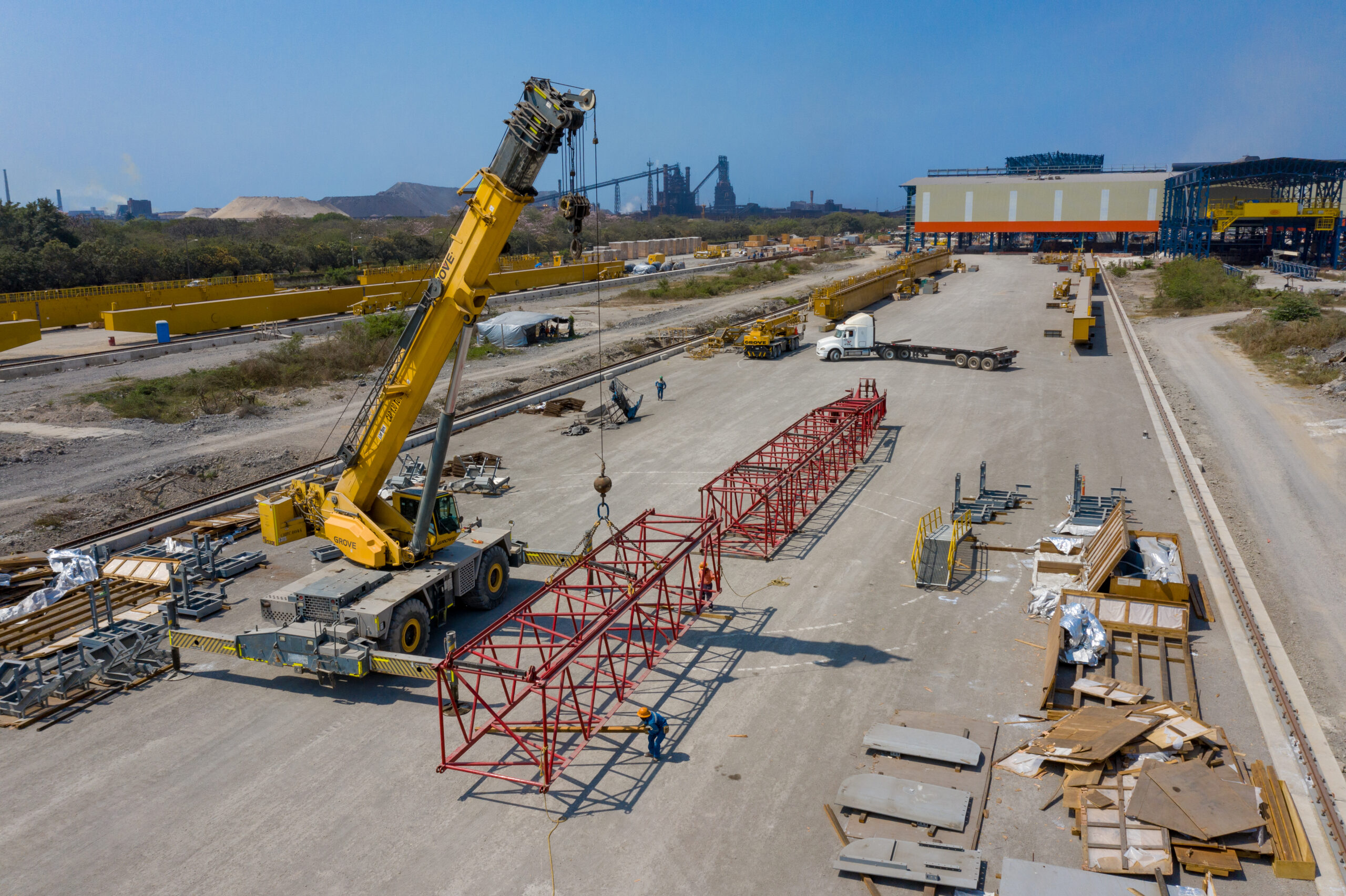 Fotografía del proyecto Hot Strip Mill. Sector: Siderúrgica. Código: HSM. EWP.