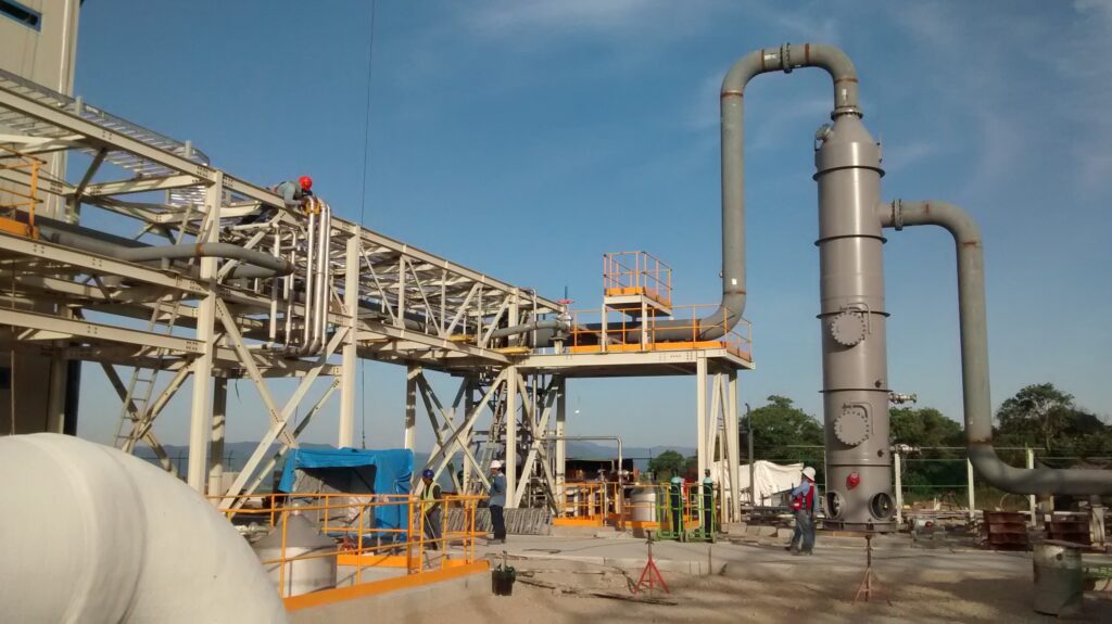 Fotografía del proyecto Domo San Pedro. Sector: Energía. Código: DOMO. EWP.