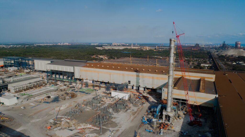 Fotografía del proyecto Hot Strip Mill. Sector: Siderúrgica. Código: HSM. EWP.