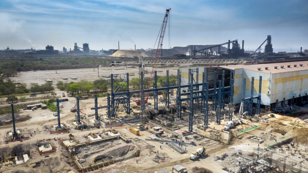 Fotografía del proyecto Hot Strip Mill. Sector: Siderúrgica. Código: HSM. EWP.