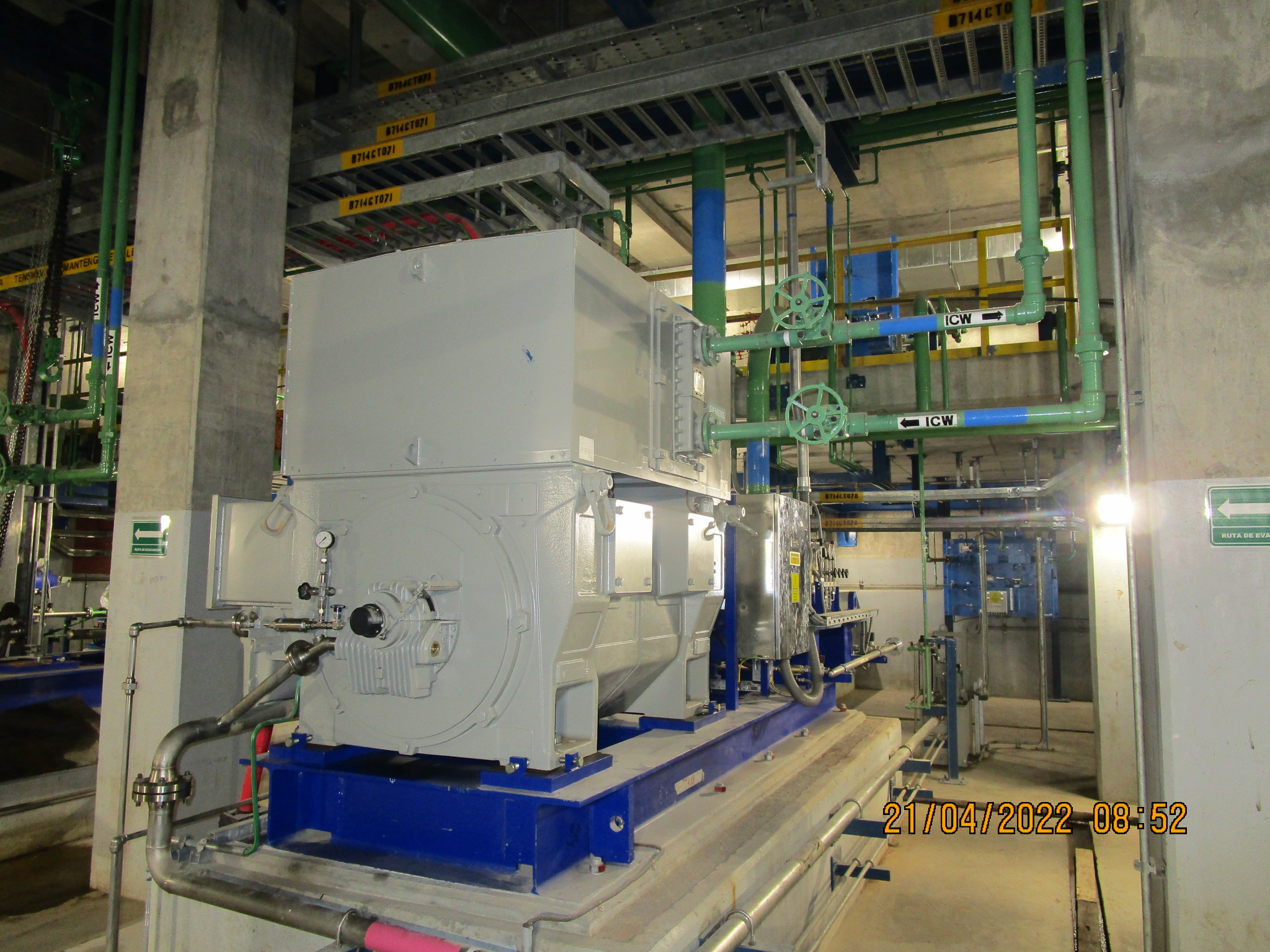 Fotografía de proyecto industrial de EWP