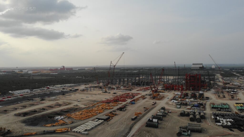Fotografía del proyecto Nueva Acería. Sector: Siderúrgica. Código: NAT. EWP.