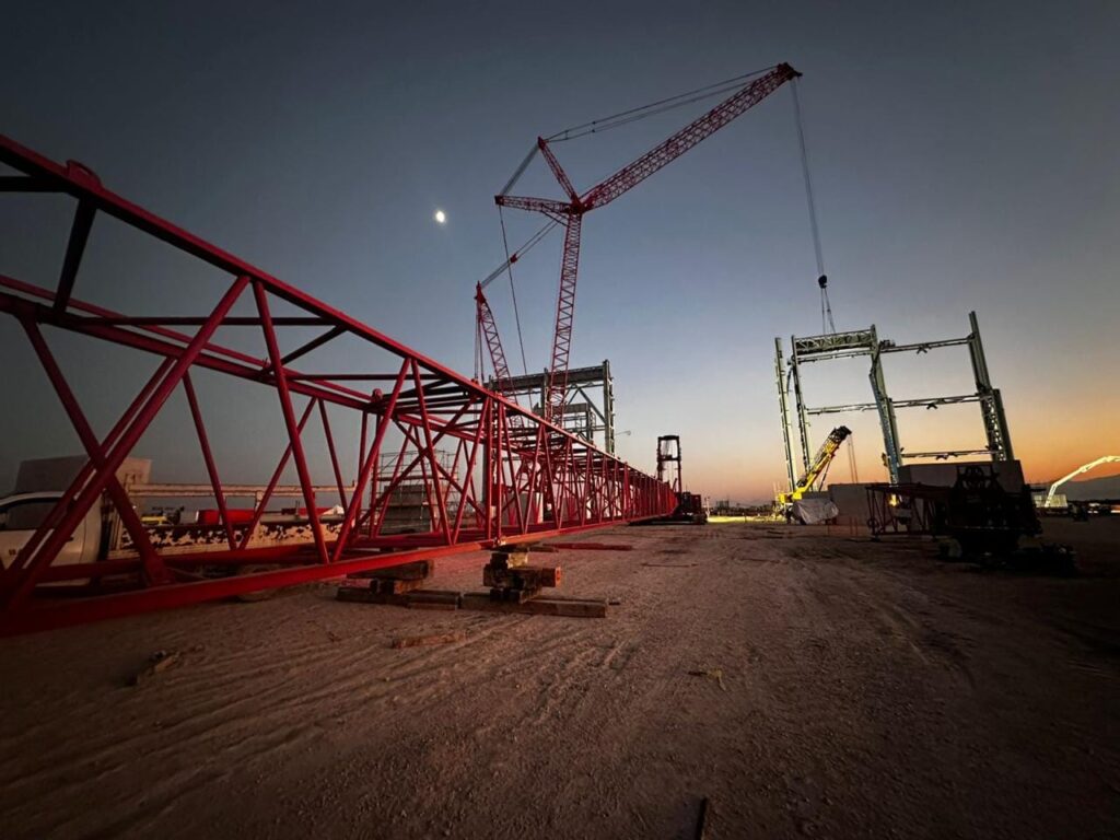 Fotografía del proyecto Nueva Acería. Sector: Siderúrgica. Código: NAT. EWP.