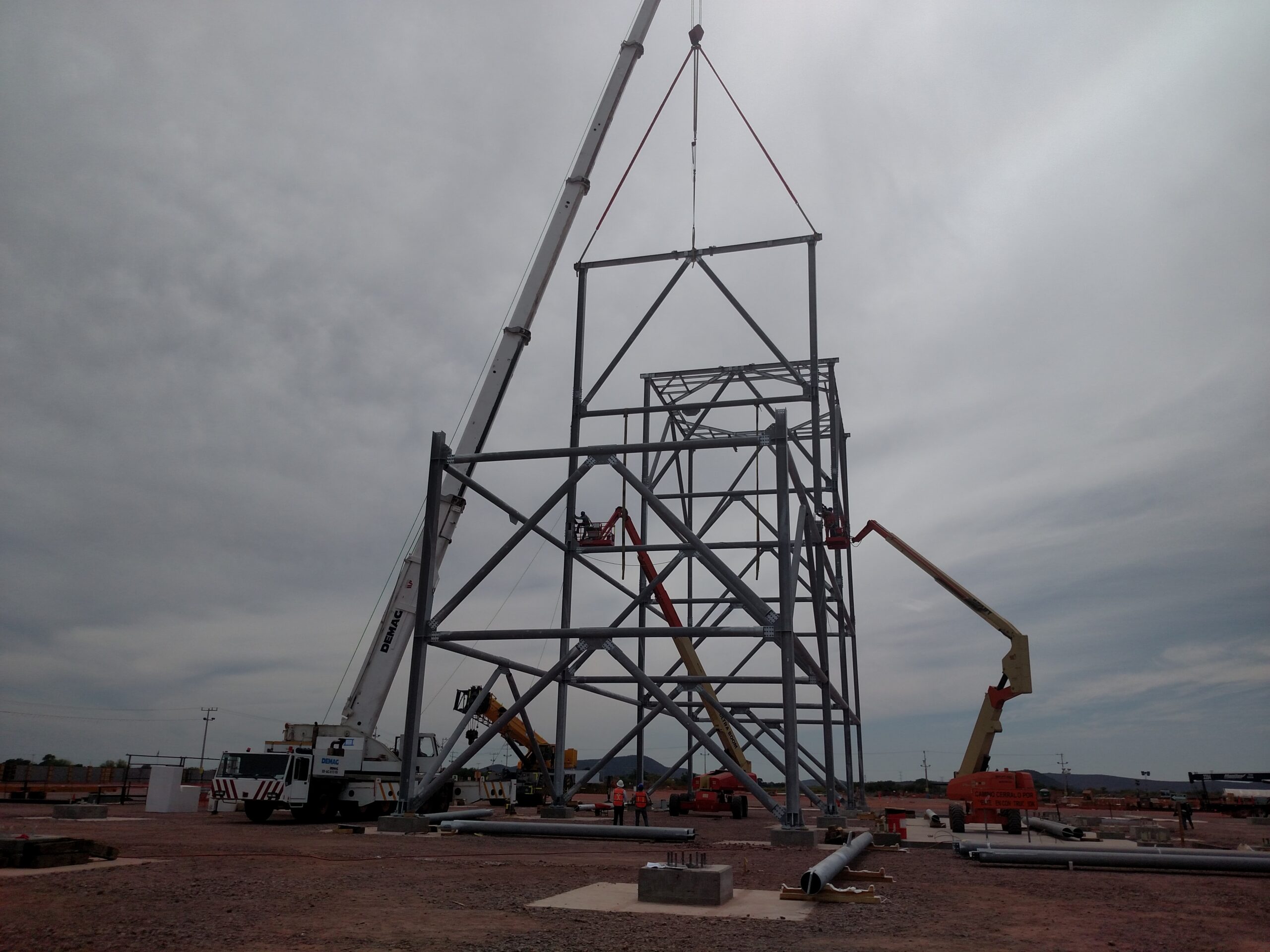 Fotografía del proyecto 45CC Topolobampo II. Sector: Energía. Código: TOPO2. EWP.