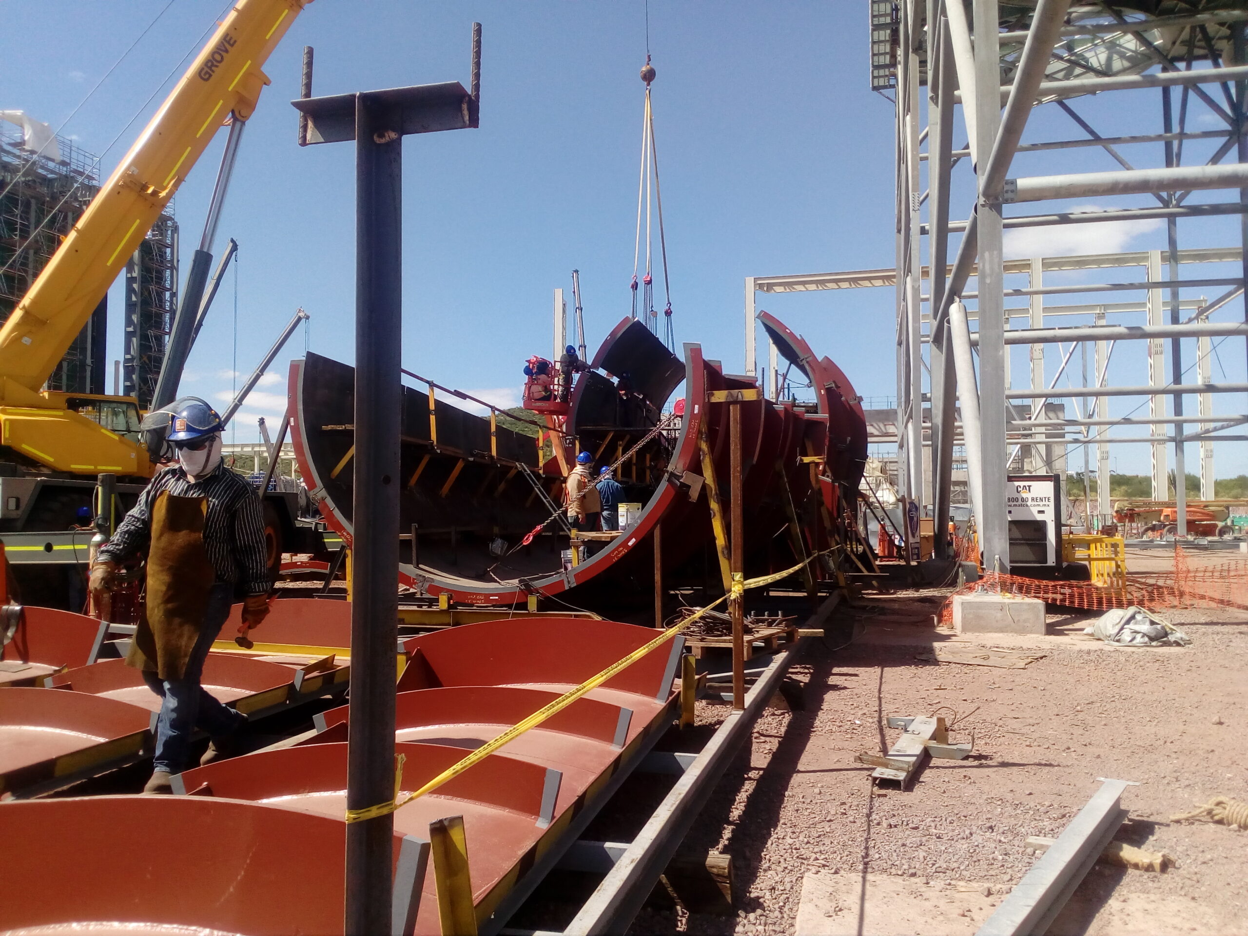 Fotografía del proyecto 45CC Topolobampo II. Sector: Energía. Código: TOPO2. EWP.