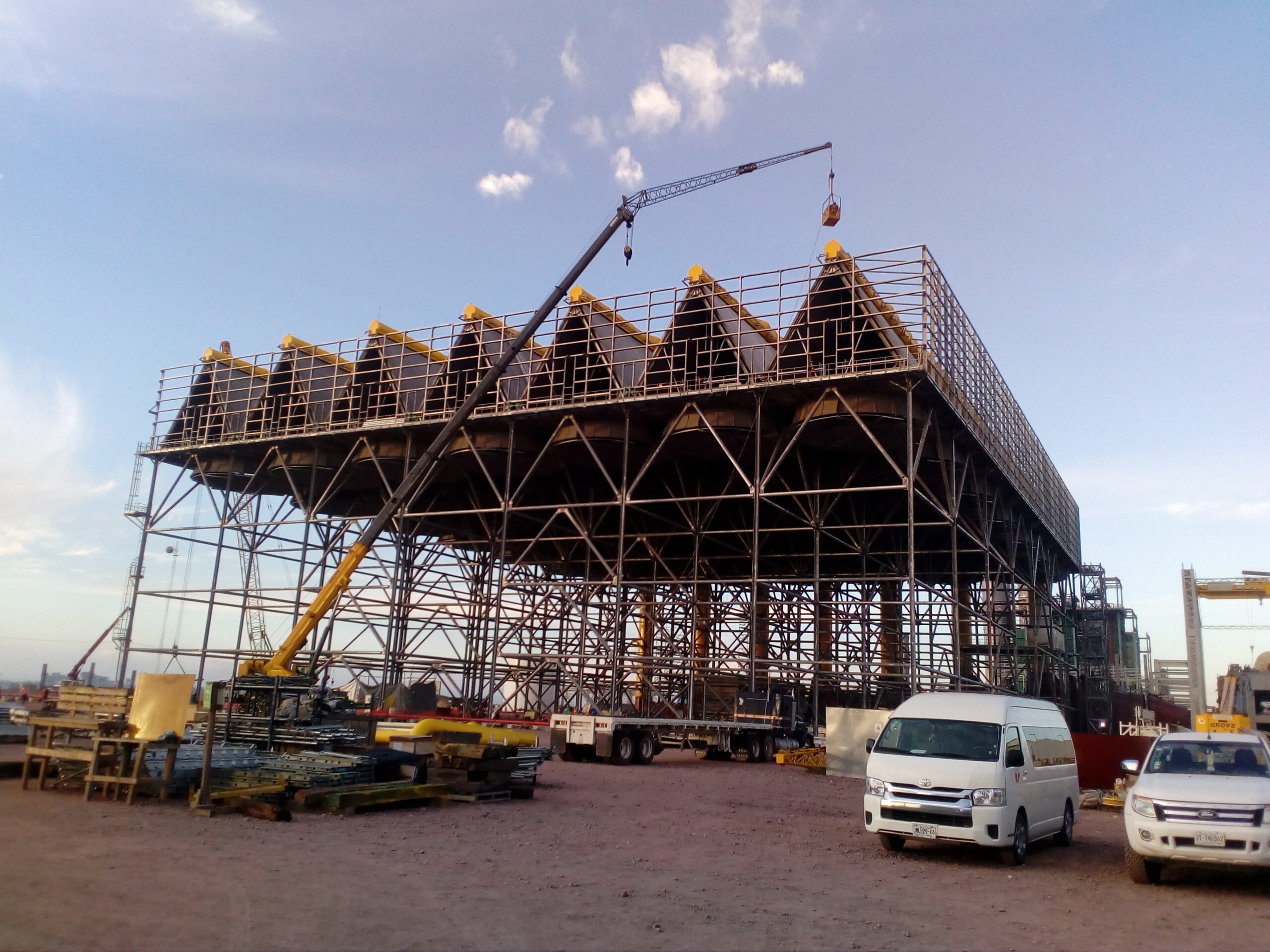 Fotografía del proyecto 45CC Topolobampo II. Sector: Energía. Código: TOPO2. EWP.