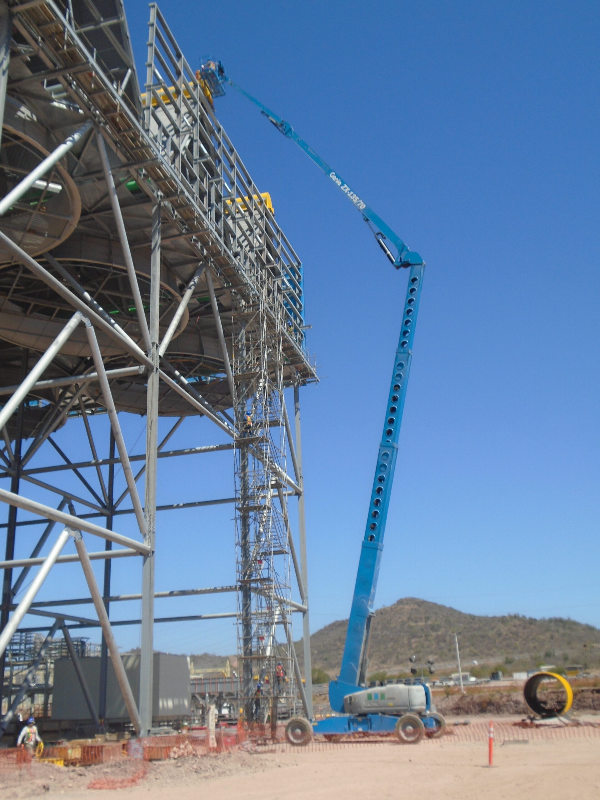 Fotografía del proyecto 45CC Topolobampo III. Sector: Energía. Código: TOPO3. EWP.