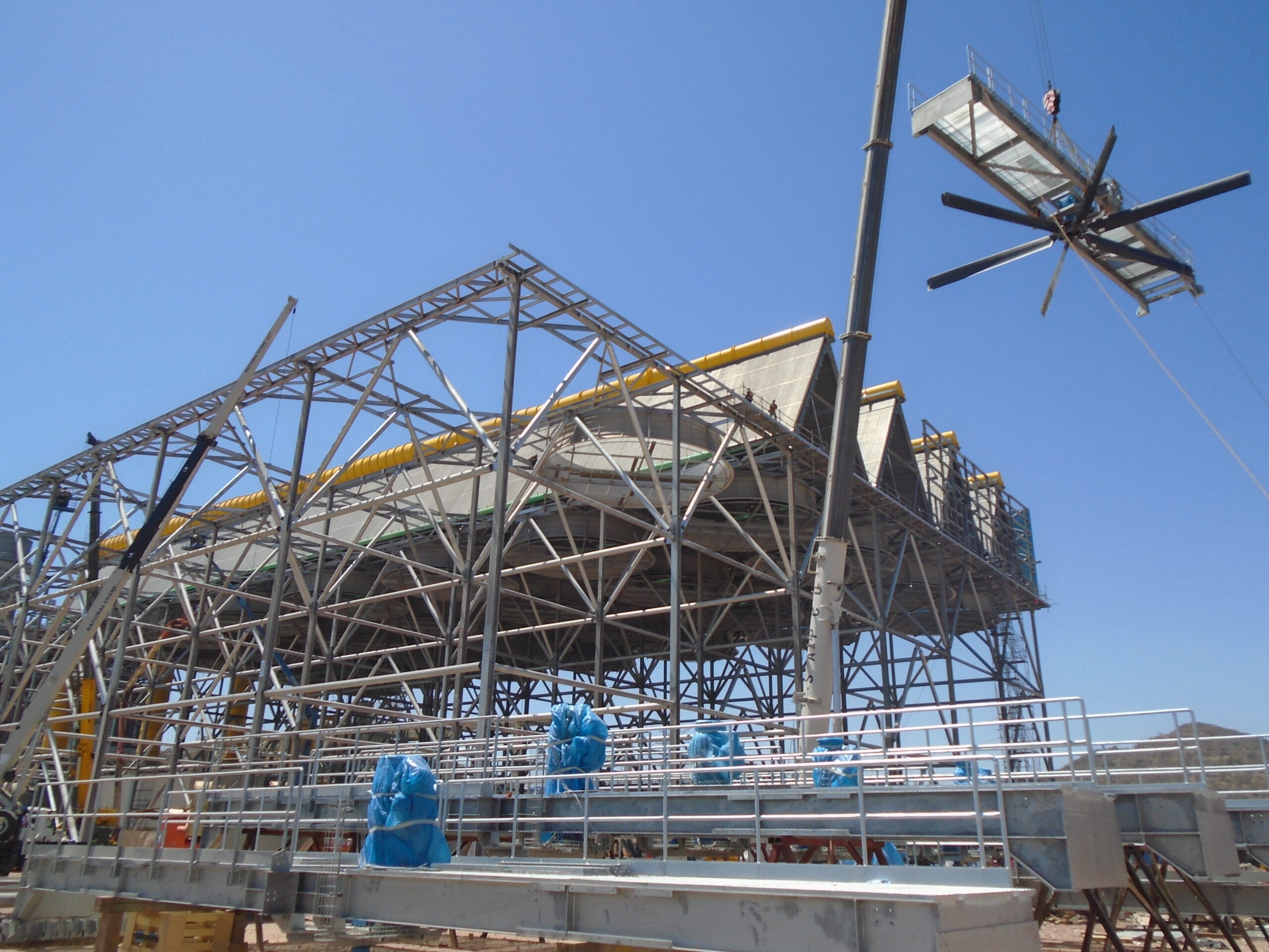 Montaje de estructura en Topolobampo III