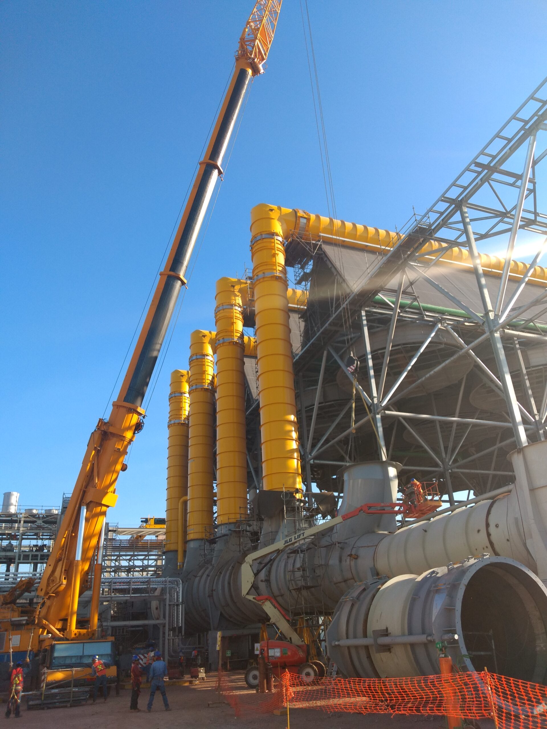 Fotografía del proyecto 45CC Topolobampo III. Sector: Energía. Código: TOPO3. EWP.